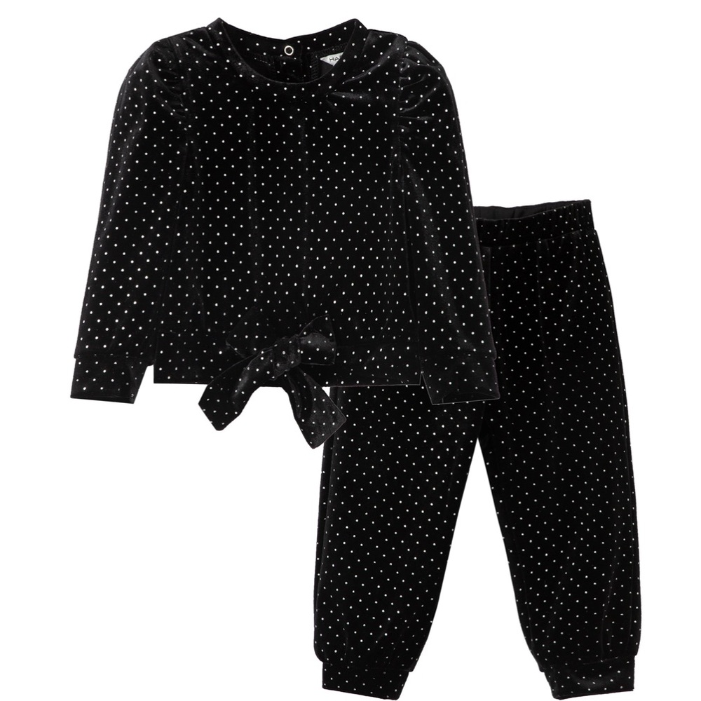 NWOT Habitual Justine Velour Set 24 months